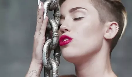 Die junge Hündin gra ...